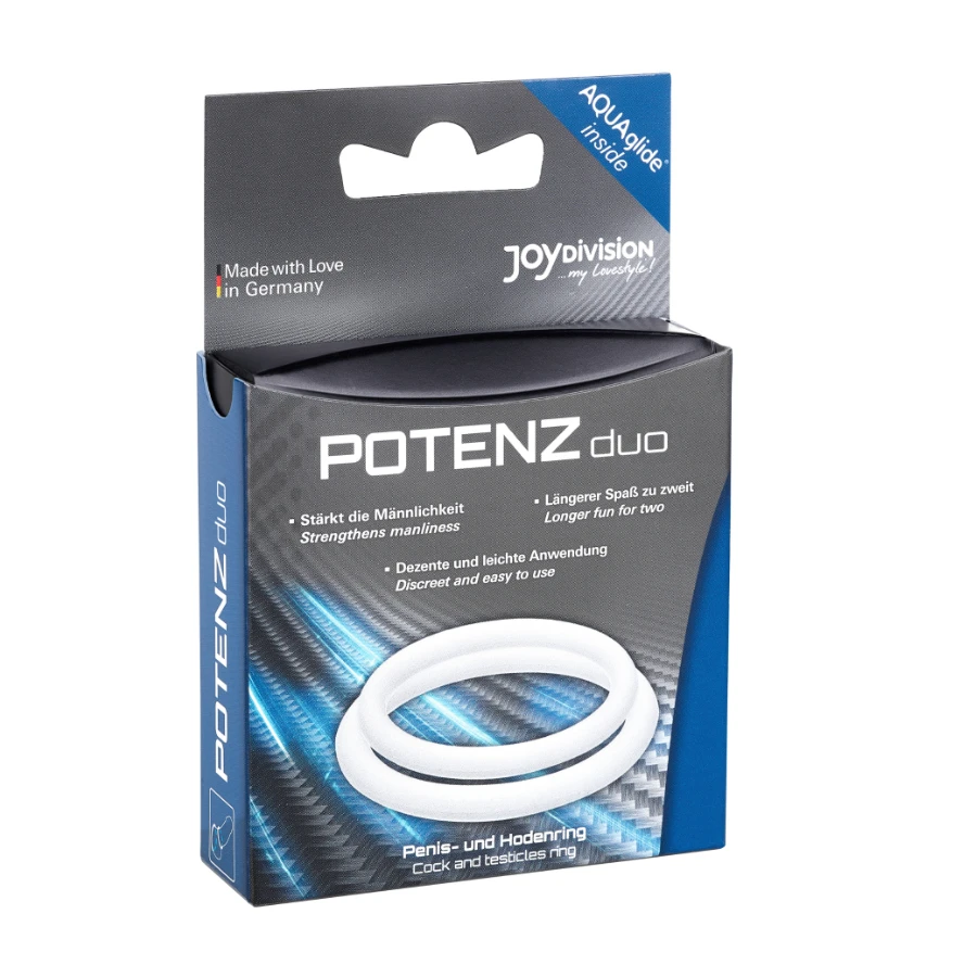 JOYDIVISION POTENZDUO - WHITE RINGS - M
